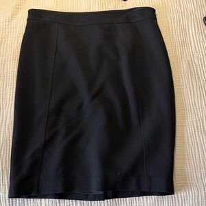 Halogen Classic Black Pencil Skirt